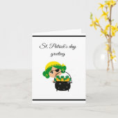 pirate st patrick ' dag kaart (Gele Bloem)