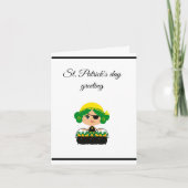 pirate st patrick ' s dagkaart kaart (Voorkant)