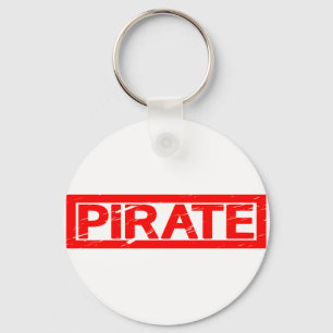 Pirate Stamp Sleutelhanger