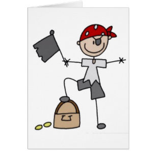 Pirate Stick Figuur