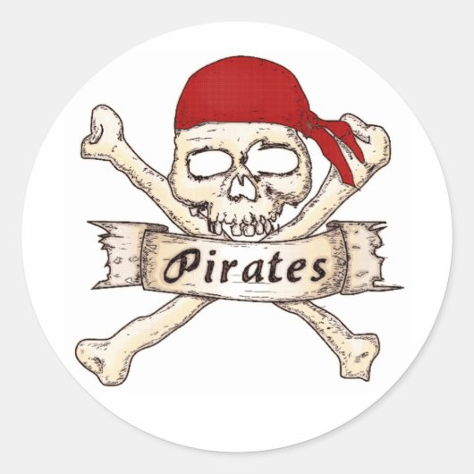 Pirate Sticker (Voorkant)