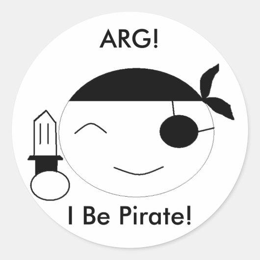Pirate Stickers (Voorkant)