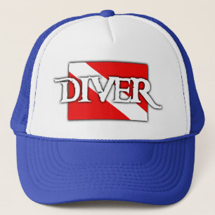 Pirate-stijl duikvlag trucker pet