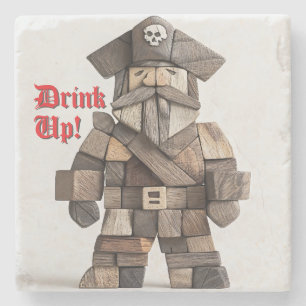 Pirate Stone Onderzetter