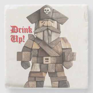 Pirate Stone Onderzetter