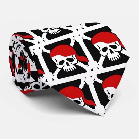 Pirate Stropdas (Opgerold)