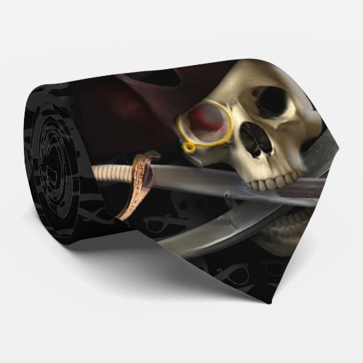 Pirate Stropdas door Timm Miller (Opgerold)