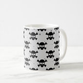 Pirate Style Skulls Pattern Koffiemok (Voorkant rechts)