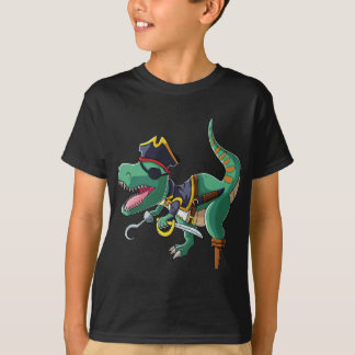 Pirate T-Rex Gift Jongens Meisjes Dinosaurus Pirat T-shirt