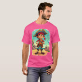 Pirate T-shirt (Voorkant volledig)