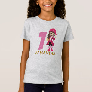 Pirate T-Shirt (roze meisje)