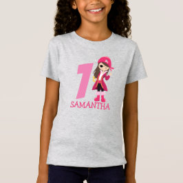 Pirate T-Shirt (roze meisje)