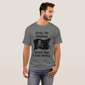 Pirate T-Shirt voor piraten van alle leeftijden (Voorkant volledig)