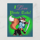 Pirate Tails Briefkaart (Voorkant)