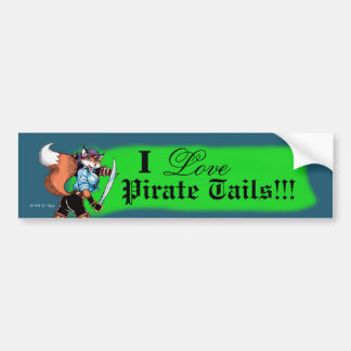 Pirate Tails Bumpersticker