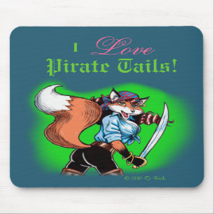 Pirate Tails Mousepad Muismat