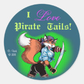 Pirate Tails Sticker (Voorkant)