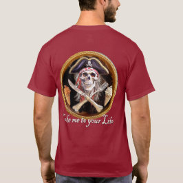 Pirate "Take Me To Your Lido" beroemd gemaakt door T-shirt