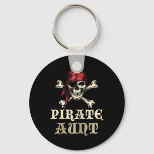 Pirate Tante Schedel Matching Oma Halloween Kostu Sleutelhanger