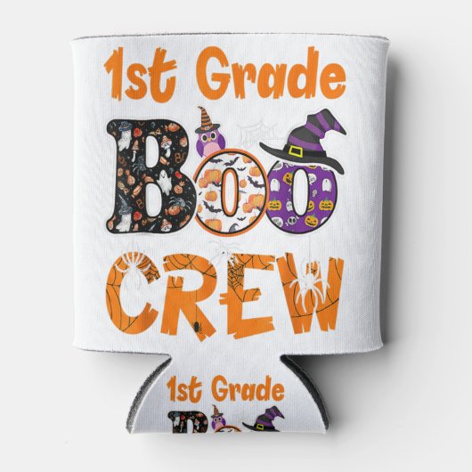 Pirate Teacher Funny Halloween Skull Adult Gift Blikjeskoeler (Voorkant)