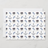 Pirate Thaing Birthday Party Invitation Kaart (Achterkant)