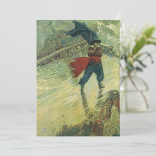  Pirate, The Flying Dutchman van Howard Pyle (Staand voorkant)