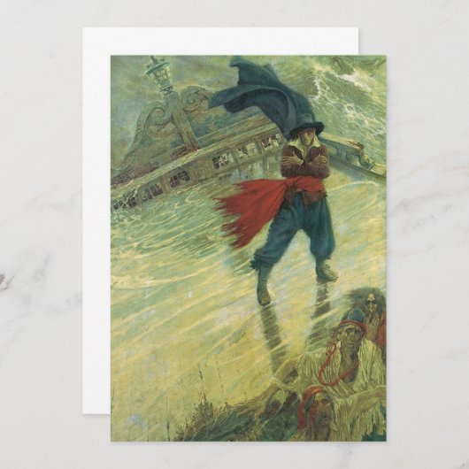 Pirate, The Flying Dutchman van Howard Pyle (Voorkant / Achterkant)