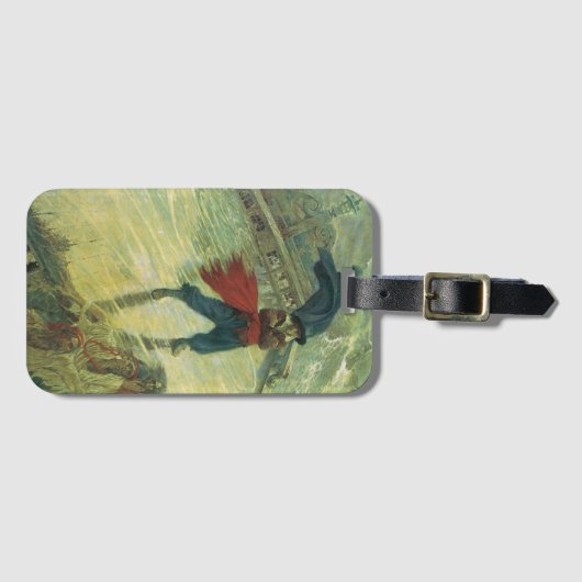  Pirate, The Flying Dutchman van Howard Pyle Bagagelabel (Voorkant (horizontaal))