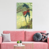 Pirate, The Flying Dutchman van Howard Pyle Canvas Afdruk (Insitu (Woonkamer))