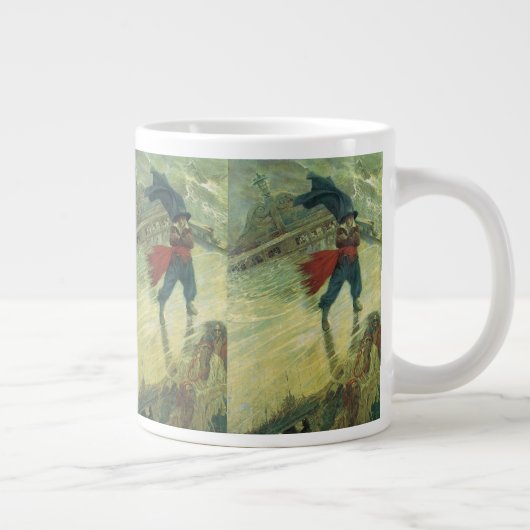 Pirate, The Flying Dutchman van Howard Pyle Grote Koffiekop (Rechts)