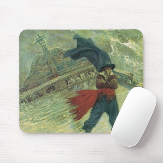 Pirate, The Flying Dutchman van Howard Pyle Muismat (Met muis)