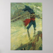  Pirate, The Flying Dutchman van Howard Pyle Poster (Voorkant)