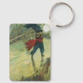 Pirate, The Flying Dutchman van Howard Pyle Sleutelhanger (Achterkant)