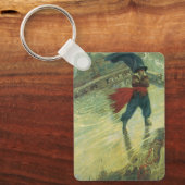 Pirate, The Flying Dutchman van Howard Pyle Sleutelhanger (Voorkant)