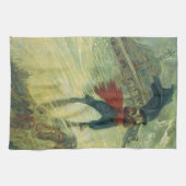  Pirate, The Flying Dutchman van Howard Pyle Theedoek (Horizontaal)