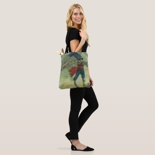  Pirate, The Flying Dutchman van Howard Pyle Tote Bag (Op model)