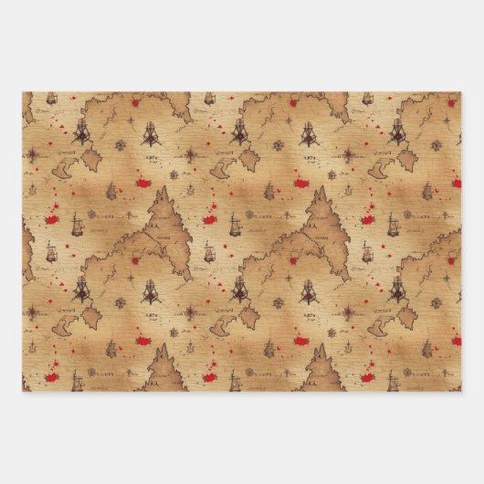 Pirate Théconoming Wrapping Paper (Voorkant)