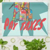 Pirate Theedoek (Gevouwen)