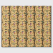 Pirate Theenmaal Birthday Party Cadeaupapier (Vlak)