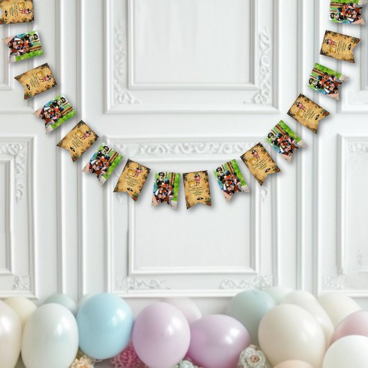 Pirate Theenmaal Birthday Party Vlaggetjes