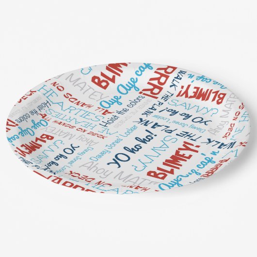 Pirate thema Papier Bord (Gekanteld)