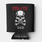 Pirate thema Partij Volwassen Schedel. DAD Ship Sk Blikjeskoeler (Achterkant)