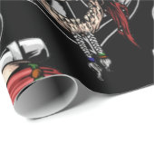 Pirate thema Partij Volwassen Schedel Nautisch Cadeaupapier (Rol Hoek)