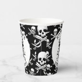 Pirate thema Partij Volwassen Schepen Schedel Papieren Bekers (Rechts)