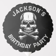 Pirate thema Partij Volwassen Schip Schedel. BLACK