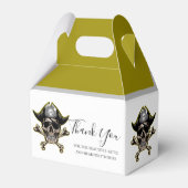 Pirate thema party volwassen Cross Botten Favor Bo Bedankdoosjes (Voorkant Zijde)