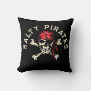 Pirate thema Party Volwassen Zoute Piraten Schedel Kussen