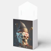 Pirate thema taart verjaardag bedankdoosjes (Geopend)