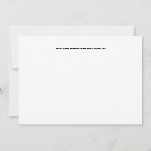 Pirate thema verjaardag jongen swashbuckling arrr kaart (Achterkant)