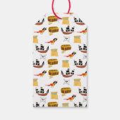 Pirate Thema Verjaardagsfeest Dank U Cadeaulabel (Achterkant)